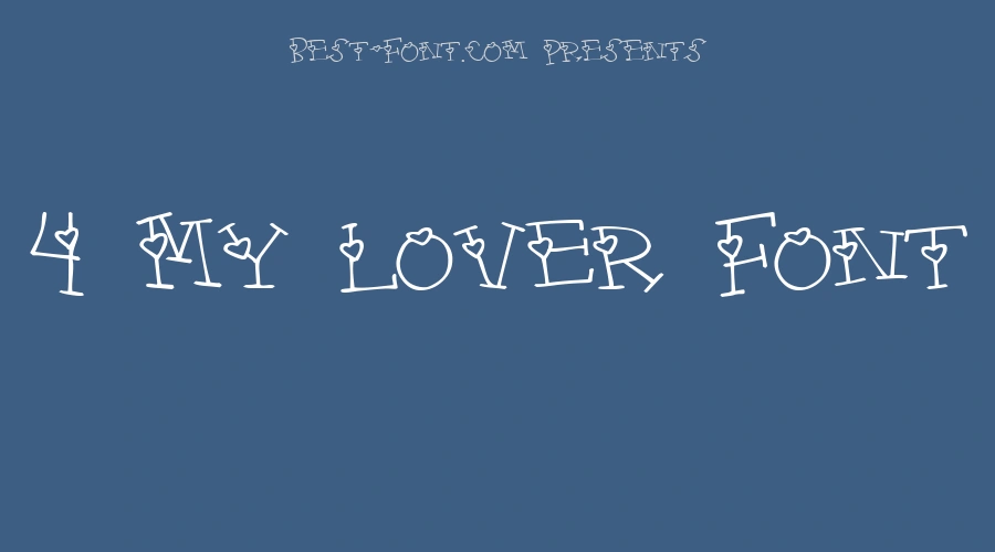 4 My Lover Font
