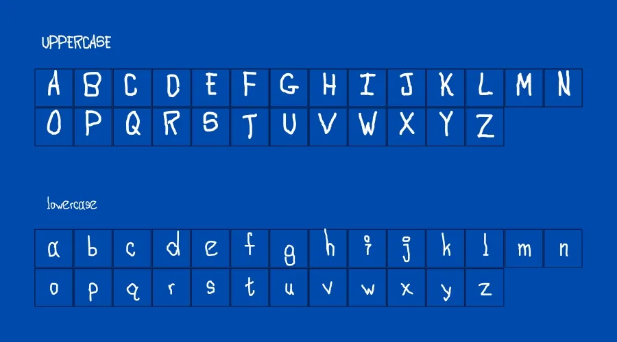 711 Slurpie Font Preview