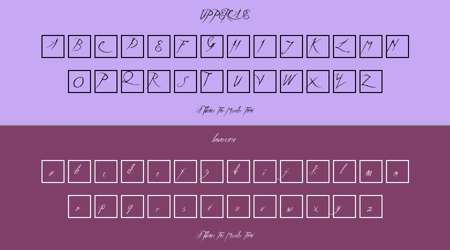 A Theme For Murder Font Preview