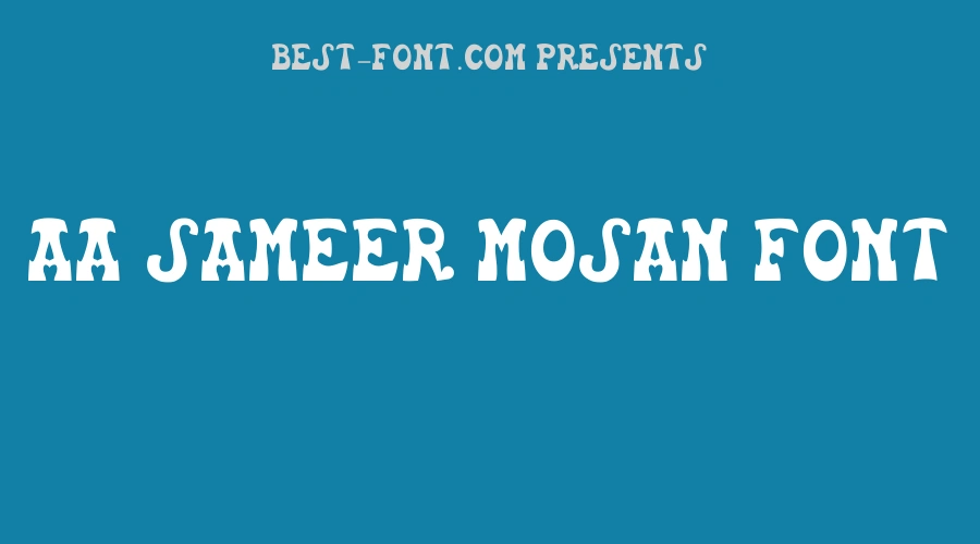 Aa Sameer Mosan Font