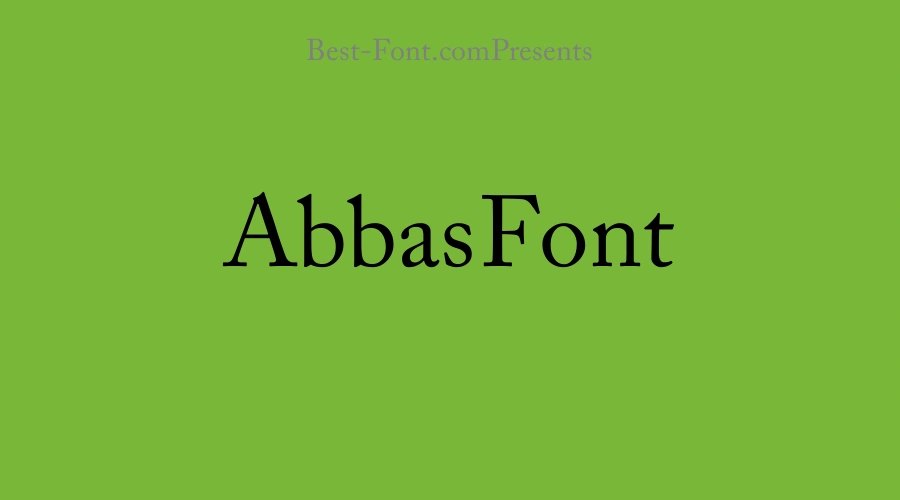 Abbas Font