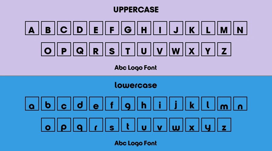 Abc Logo Font Preview