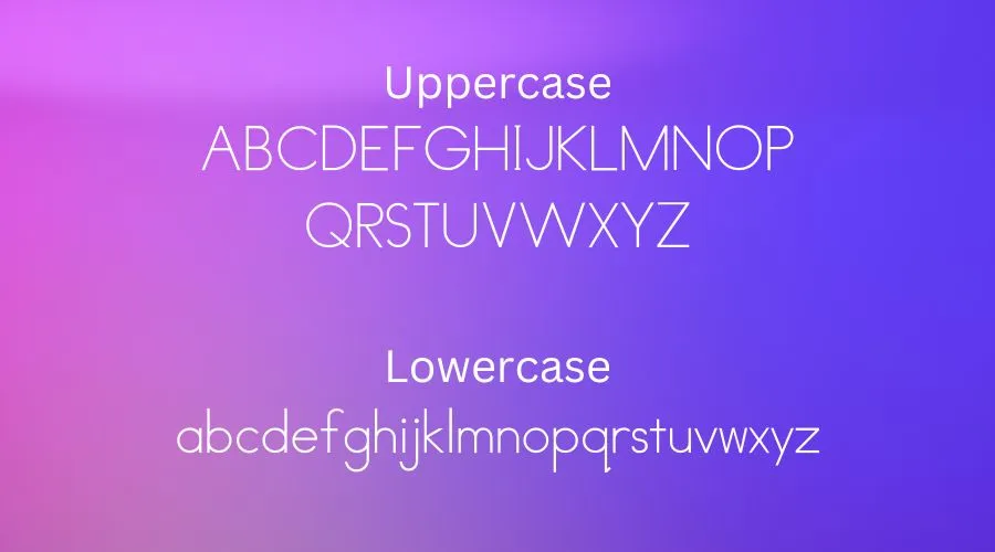 ABC Print Font Preview