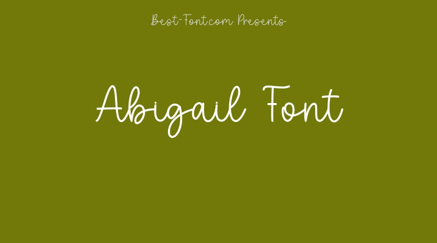 Abigail Font