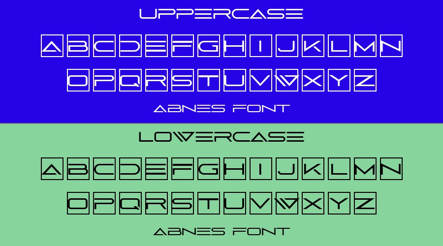 Abnes Font Preview