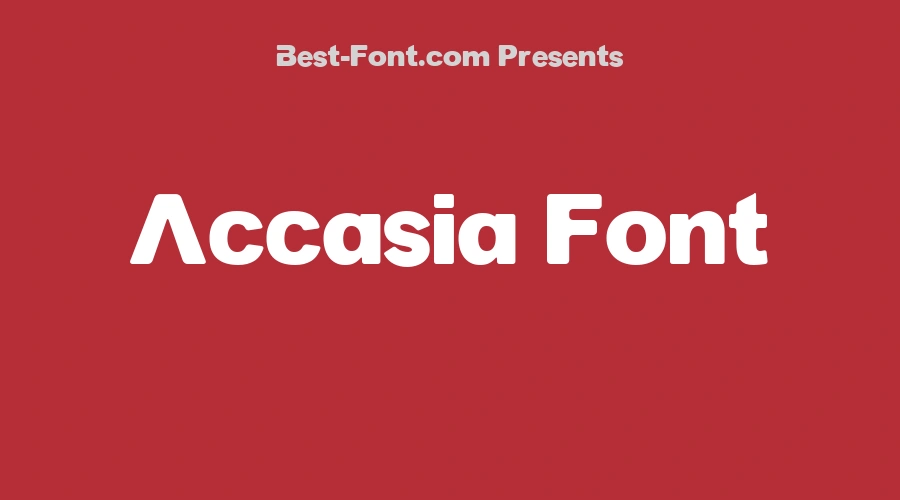 Accasia Font