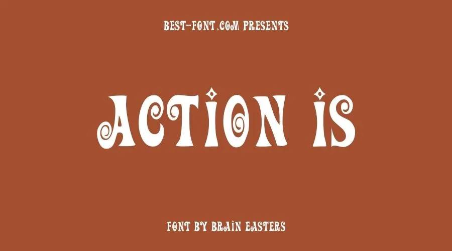 Action Is Font
