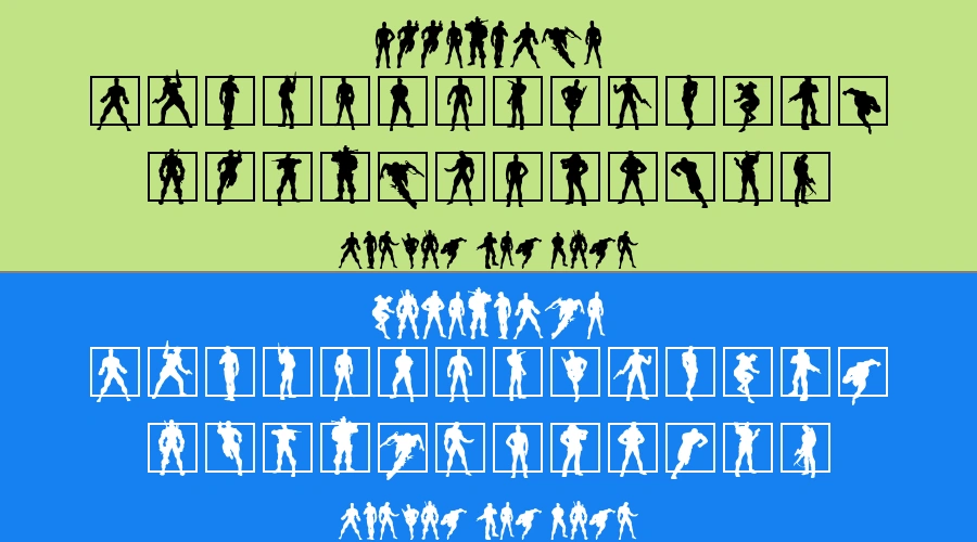 Action Men Font Preview