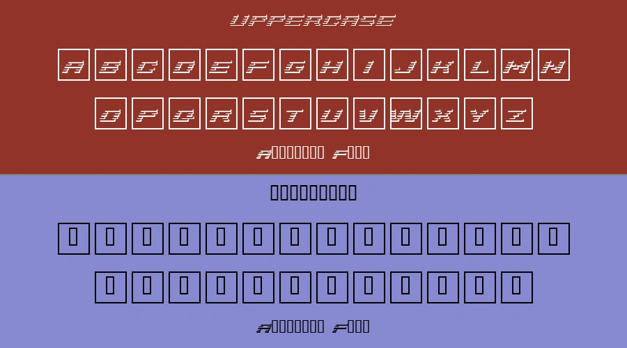 Addshade Font Preview