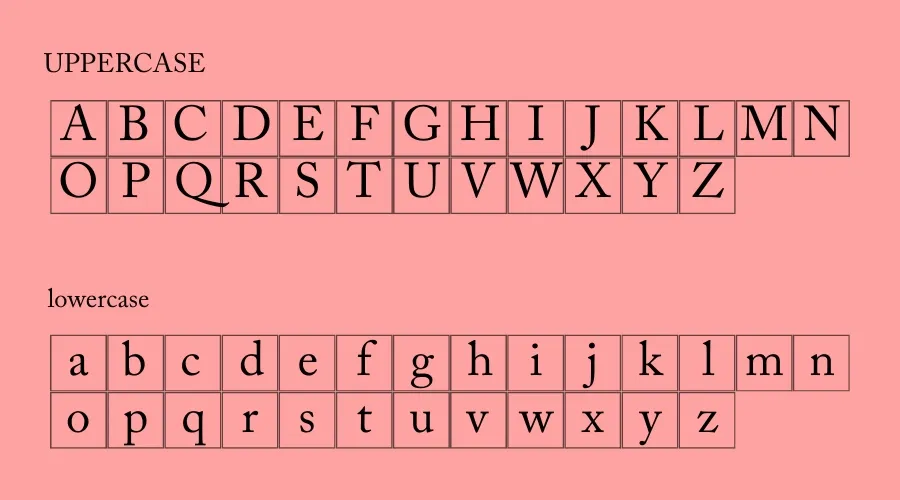 Adobe Caslon Font Preview