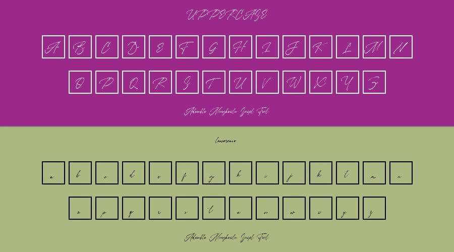 Adorable Margherita Script Font Preview