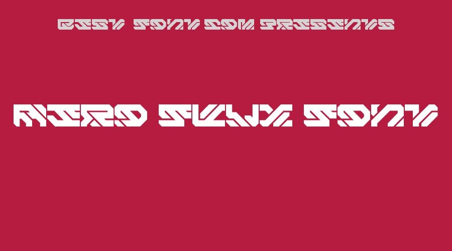 Aero Flux Font