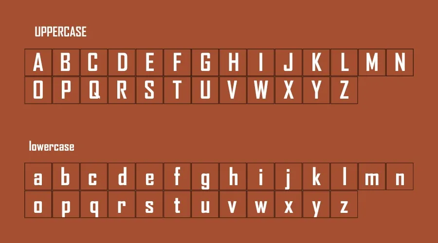 Agency Fb Font Preview