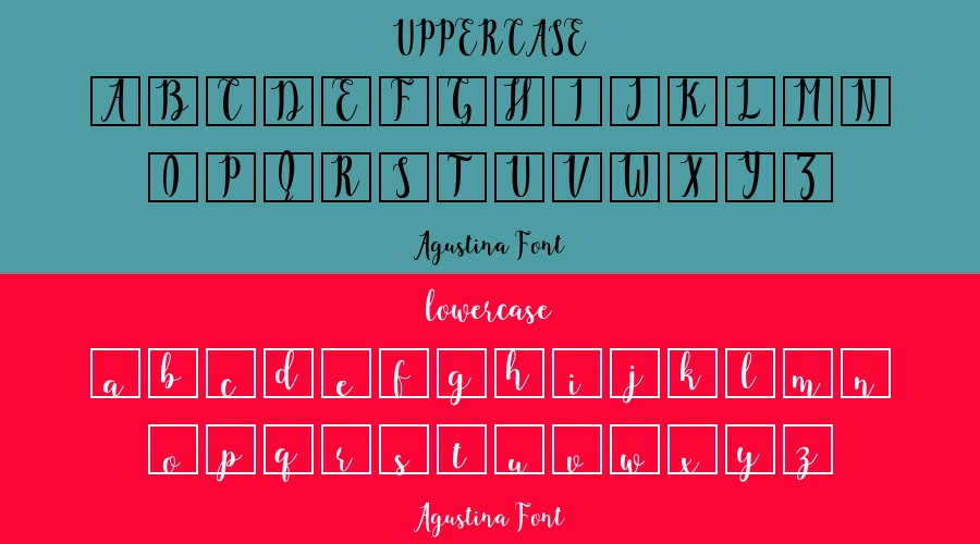 Agustina Font Preview