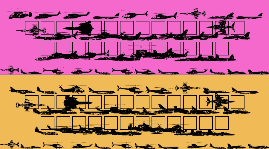 Air Force Font Preview