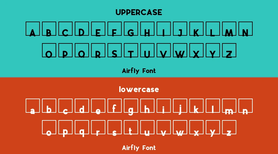 Airfly Font Preview