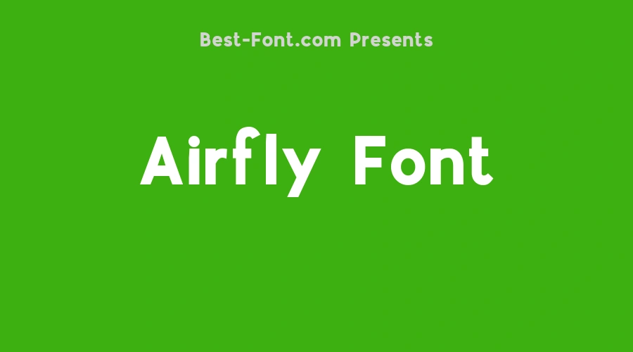 Airfly Font