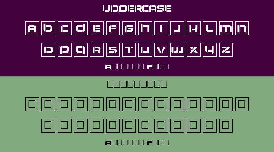 Airlock Font Preview