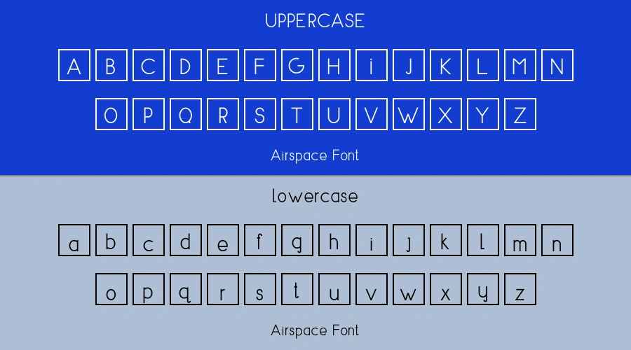 Airspace Font Preview
