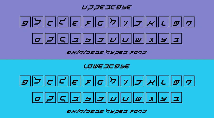 Akihibara Hyper Font Preview