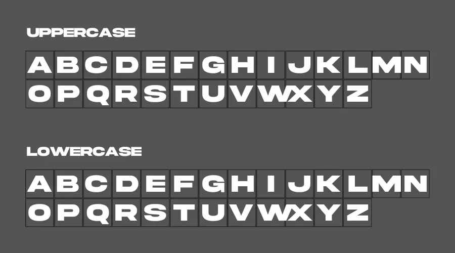 Akira Expanded Font Preview