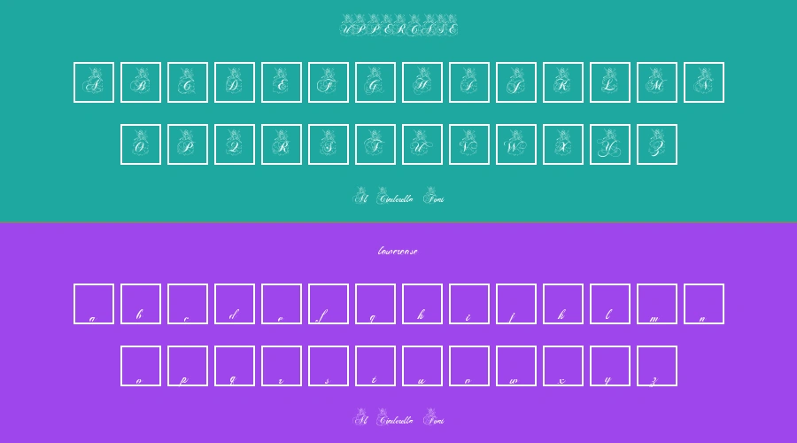 Al Cinderella Font Preview