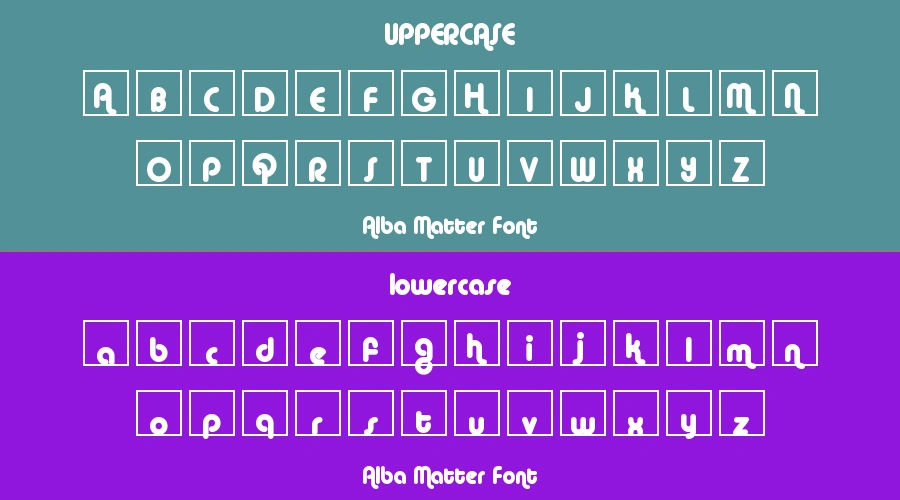 Alba Matter Font Preview
