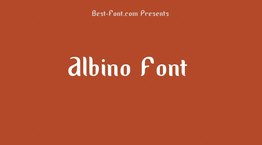 Albino Font