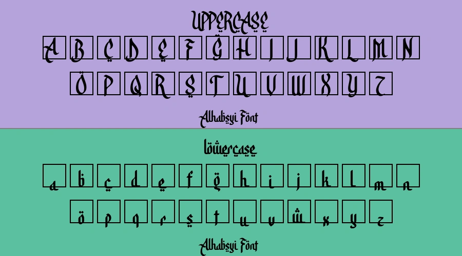 Alhabsyi Font Preview