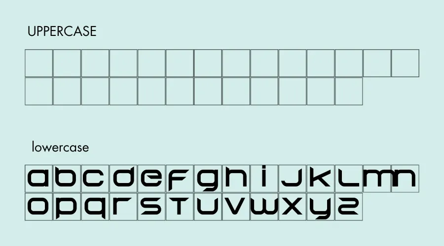 Alien Font Preview