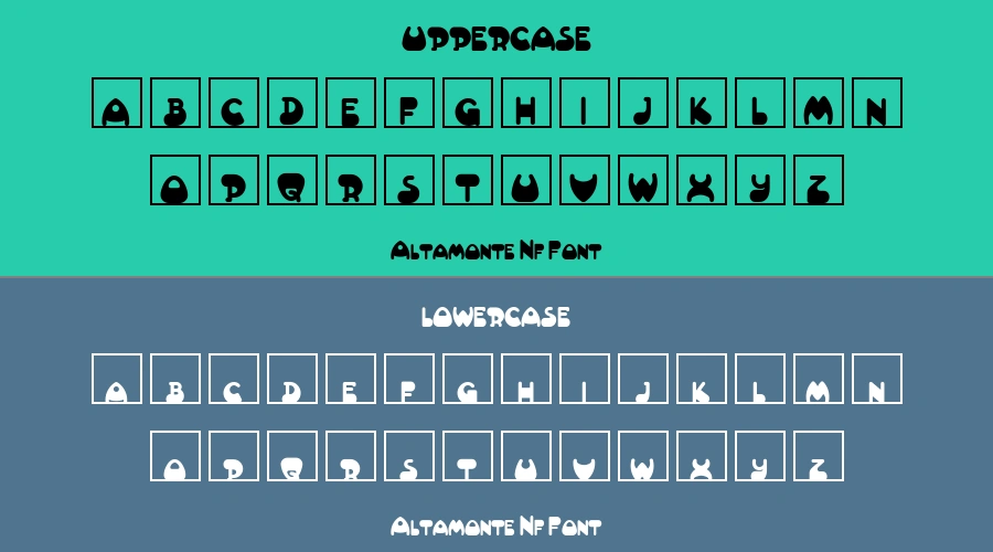 Altamonte Nf Font Preview