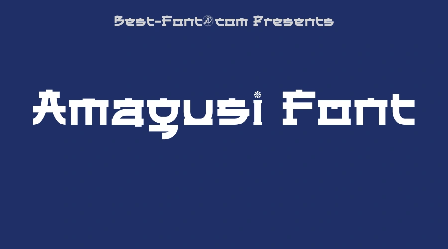 Amagusi Font