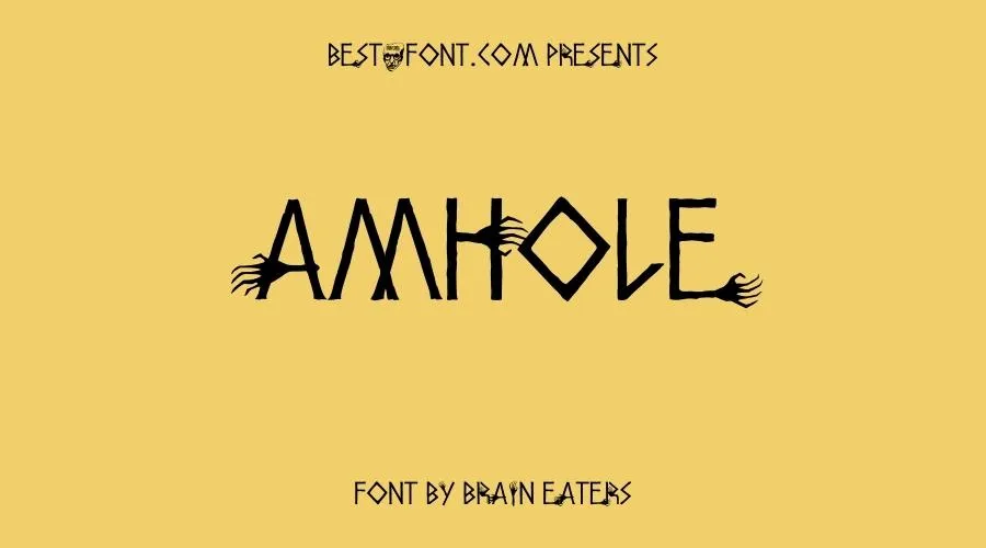 Amhole Font
