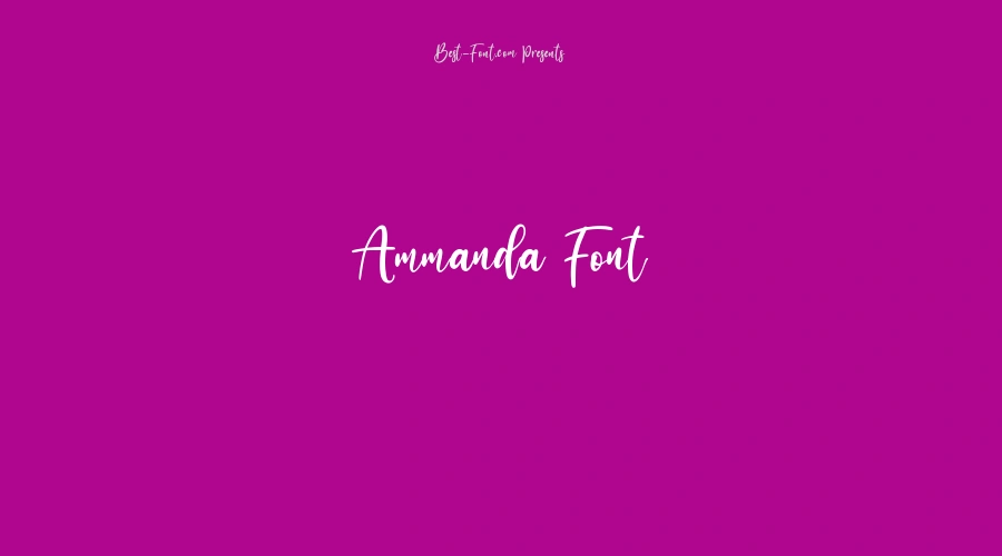 Ammanda Font