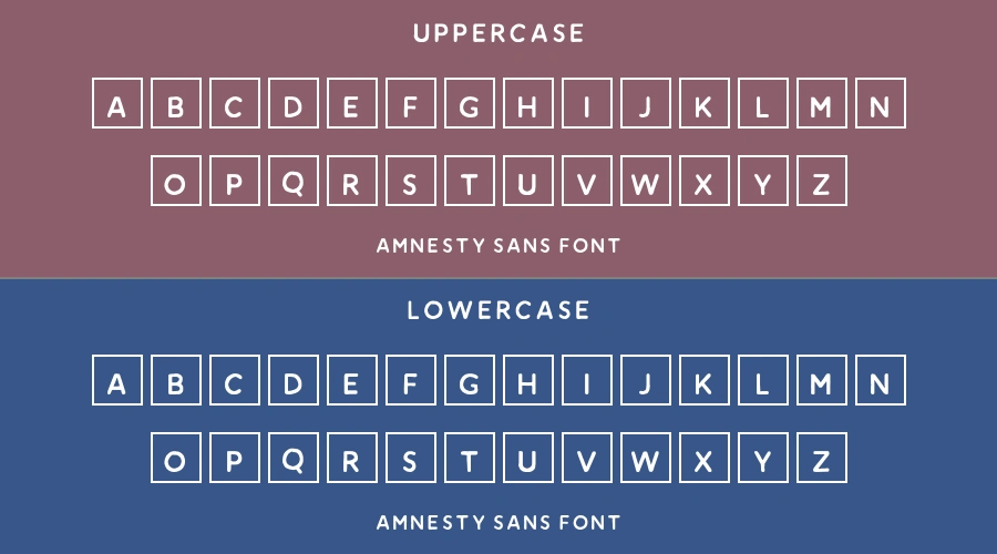 Amnesty Sans Font Preview