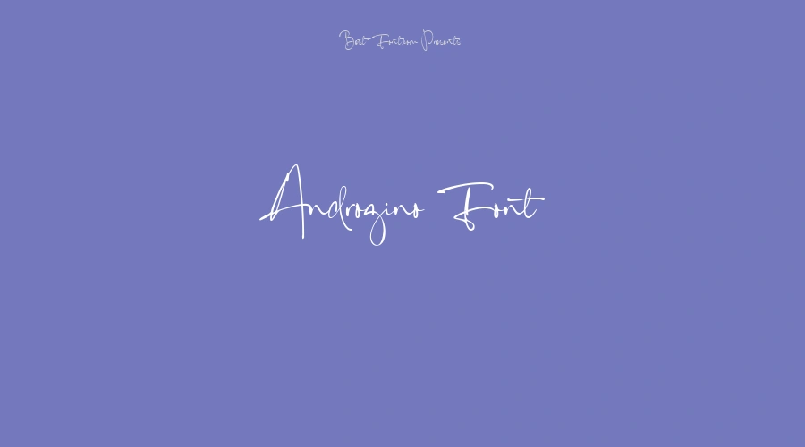 Androgino Font