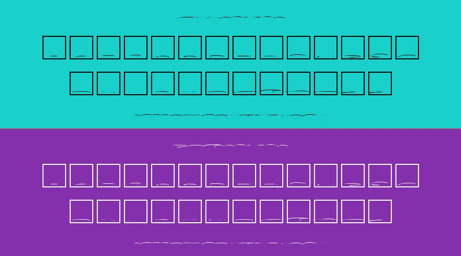 Androgino swash Font Preview