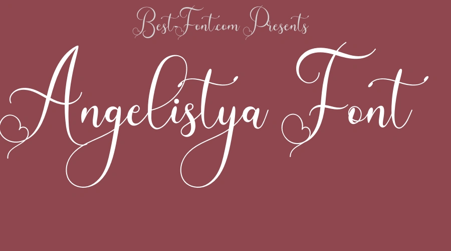 Angelistya Font