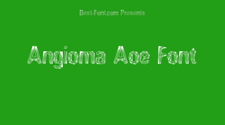 Angioma Aoe Font