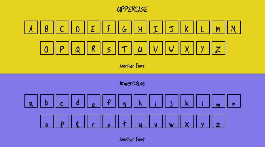 Another Font Preview