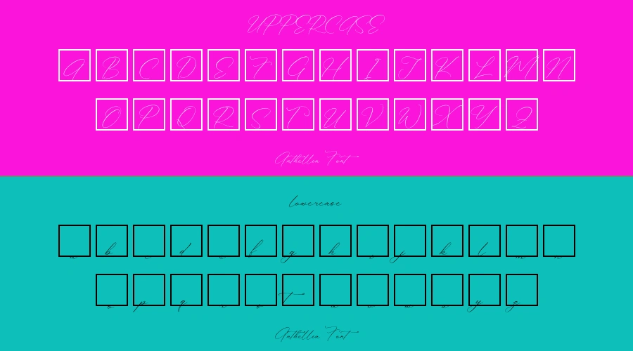 Anthellia Font Preview