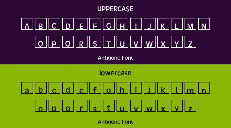 Antigone Font Preview