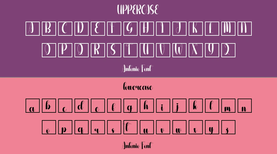 Antonio Font Preview