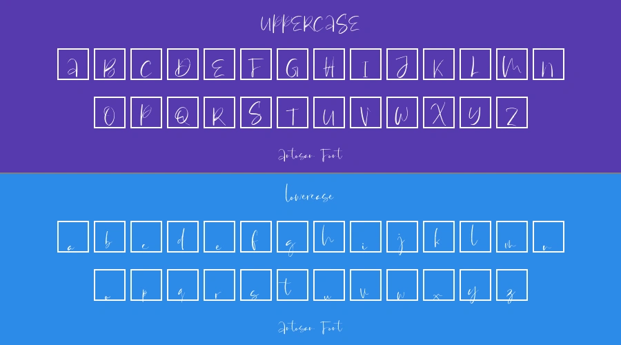 Antosan Font Preview