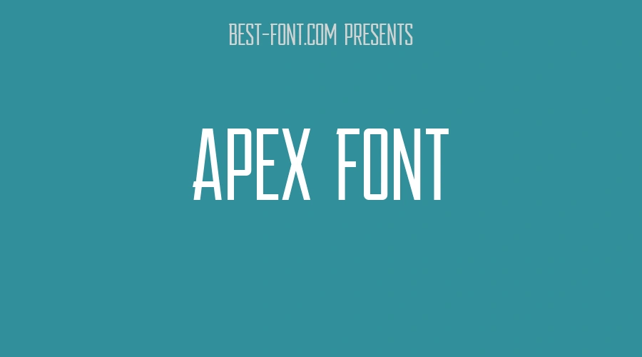 Apex Font