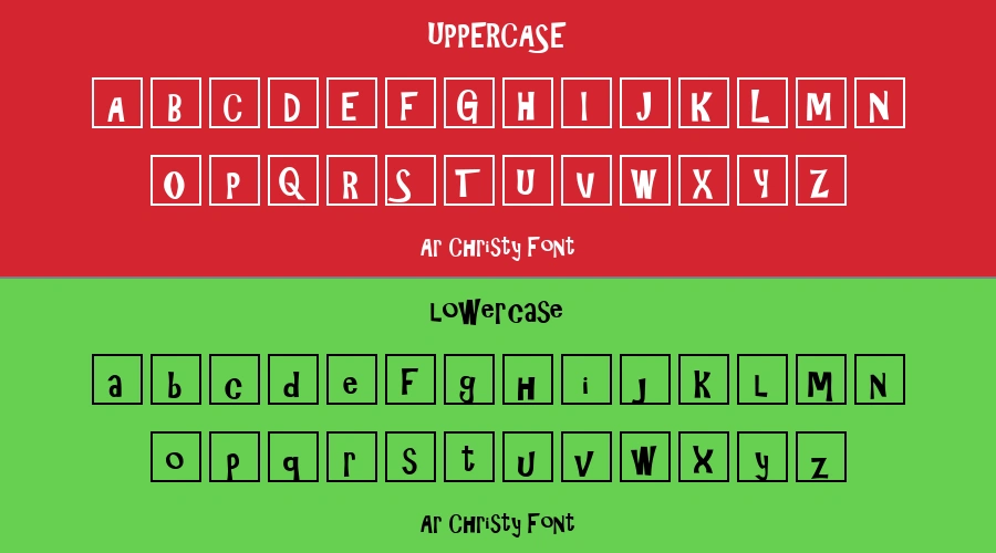 Ar Christy Font Preview