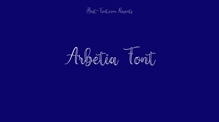 Arbetia Font