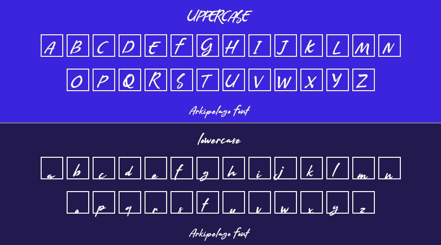 Arkipelago Font Preview