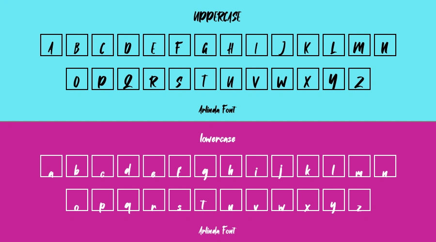 Arlinda Font Preview