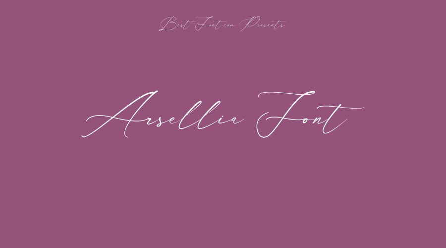 Arsellia Font